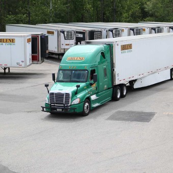 Abilene Truck in the Truck yard