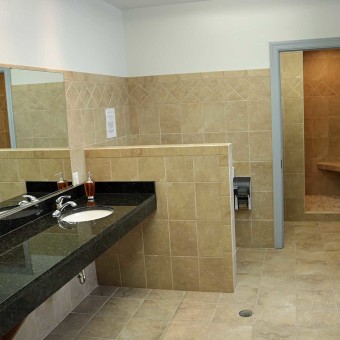 Abilene Headquarters Bathroom