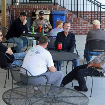 Abilene Headquarters Outside Seating Area